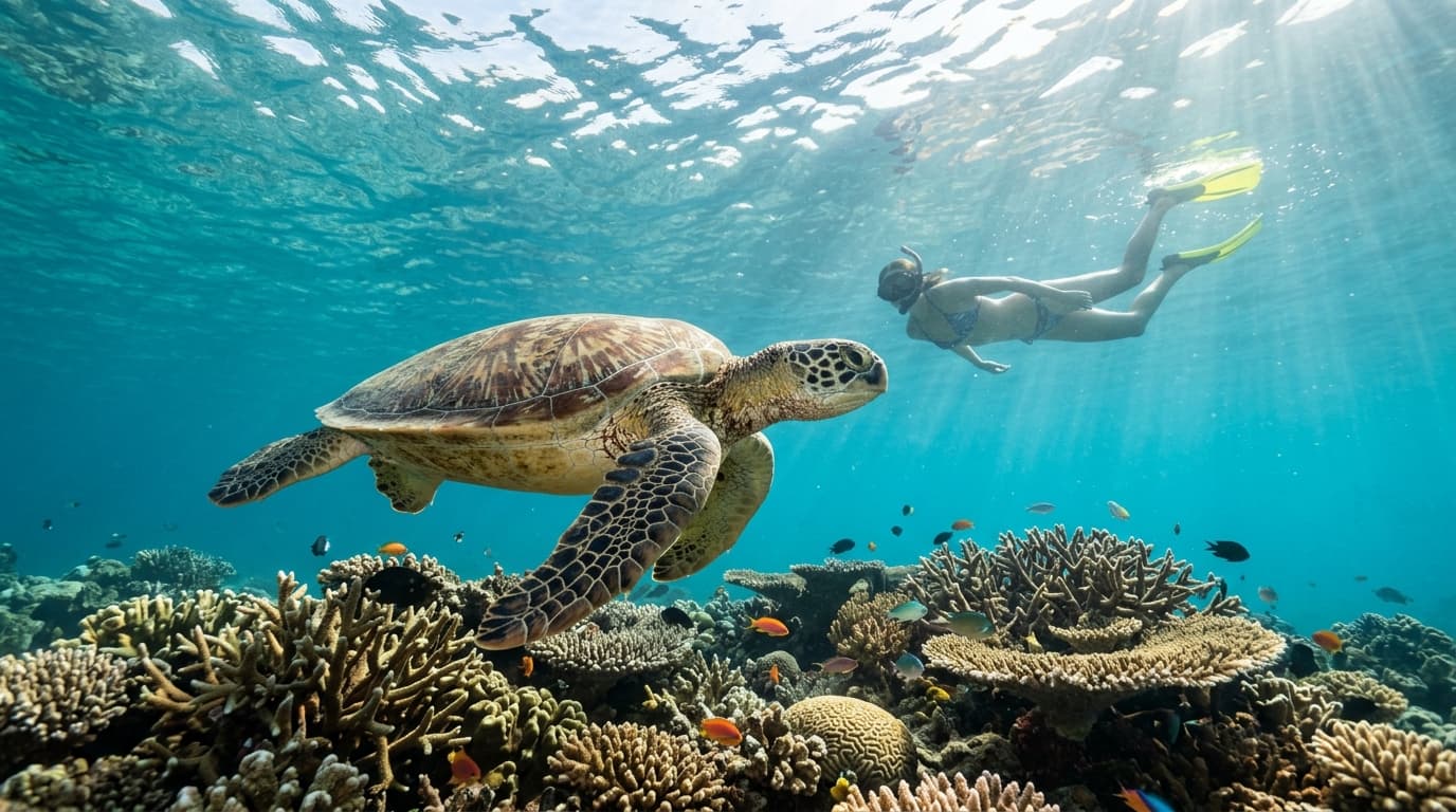 Your first Gili snorkeling trip